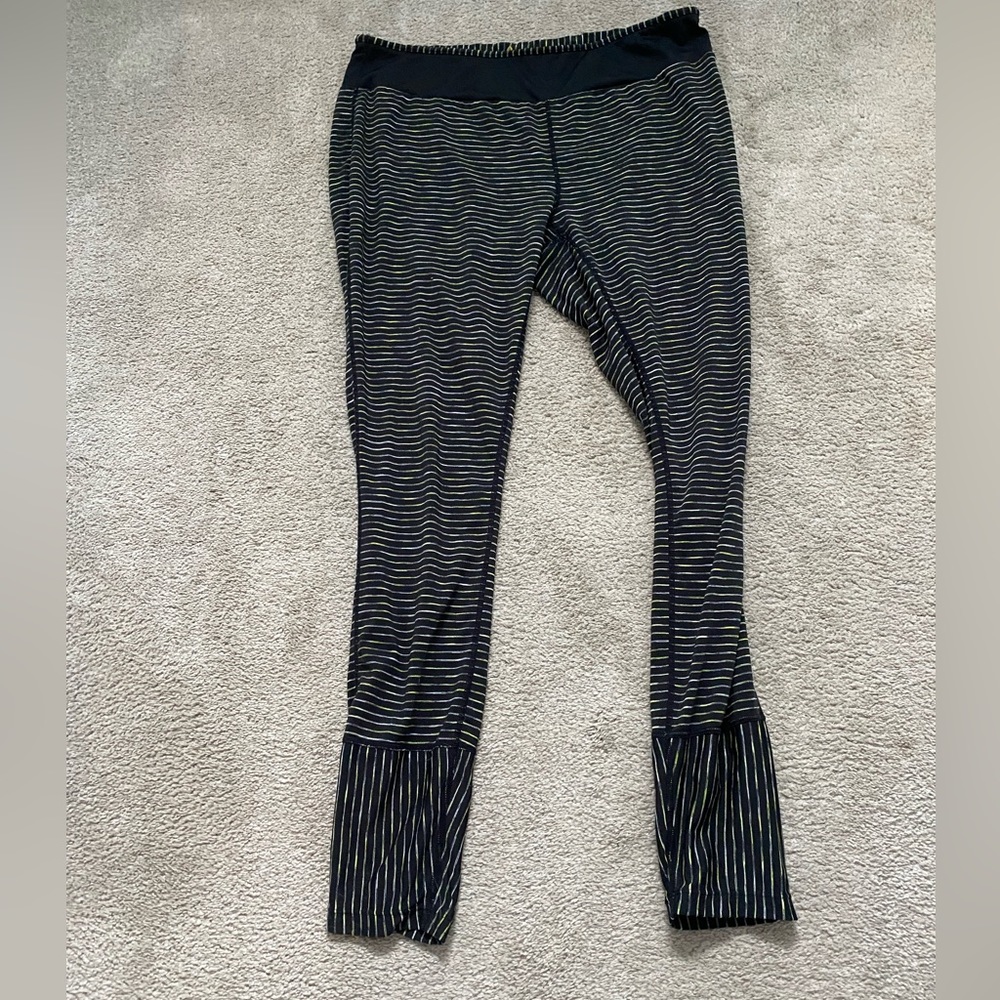 Excellent condition Prana striped leggings XL